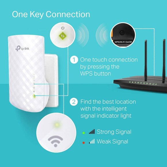 NEW TP-Link AC750 WiFi Range Extender Dual Band Cloud App Control Up to 750Mbps - Picture 6 of 8